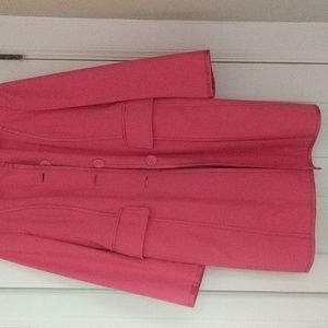 Banana Republic Coat size petite M, pink.
